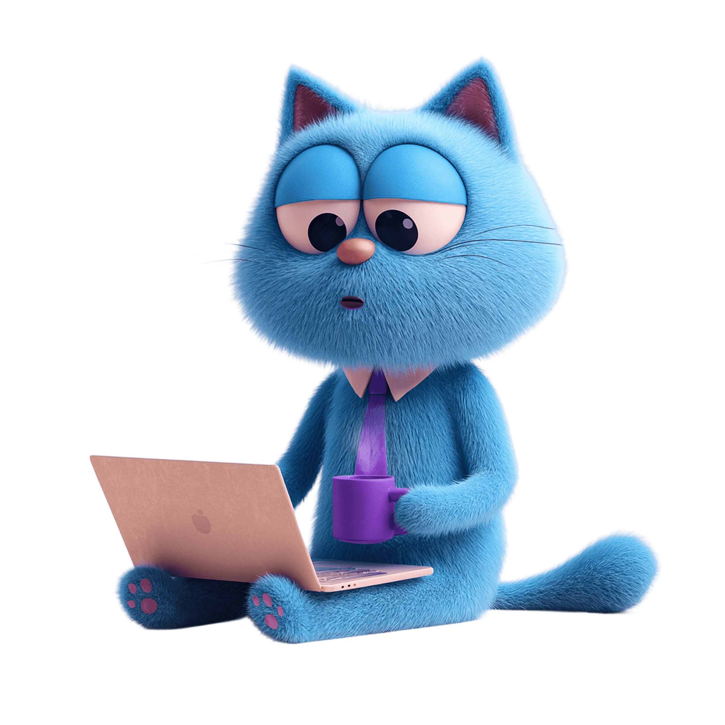 Animated QA Sphere mascot cat showing interactive testing tools and time savings