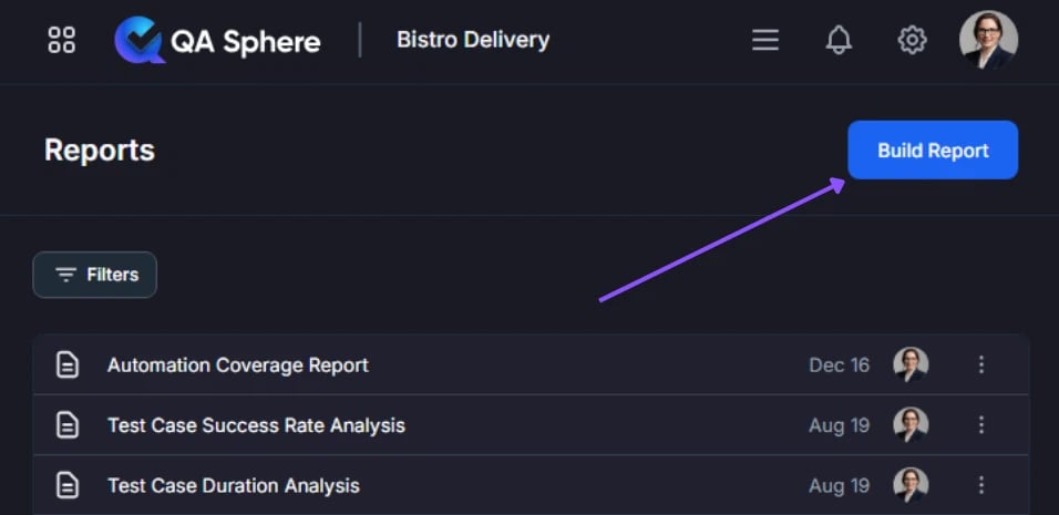 Create report