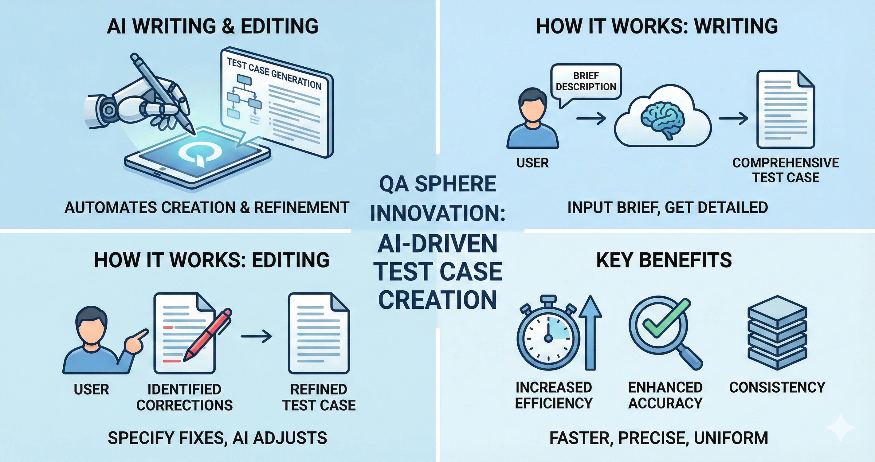 Transforming Test Management: QA Sphere's New AI-Driven Test Case Creation Feature