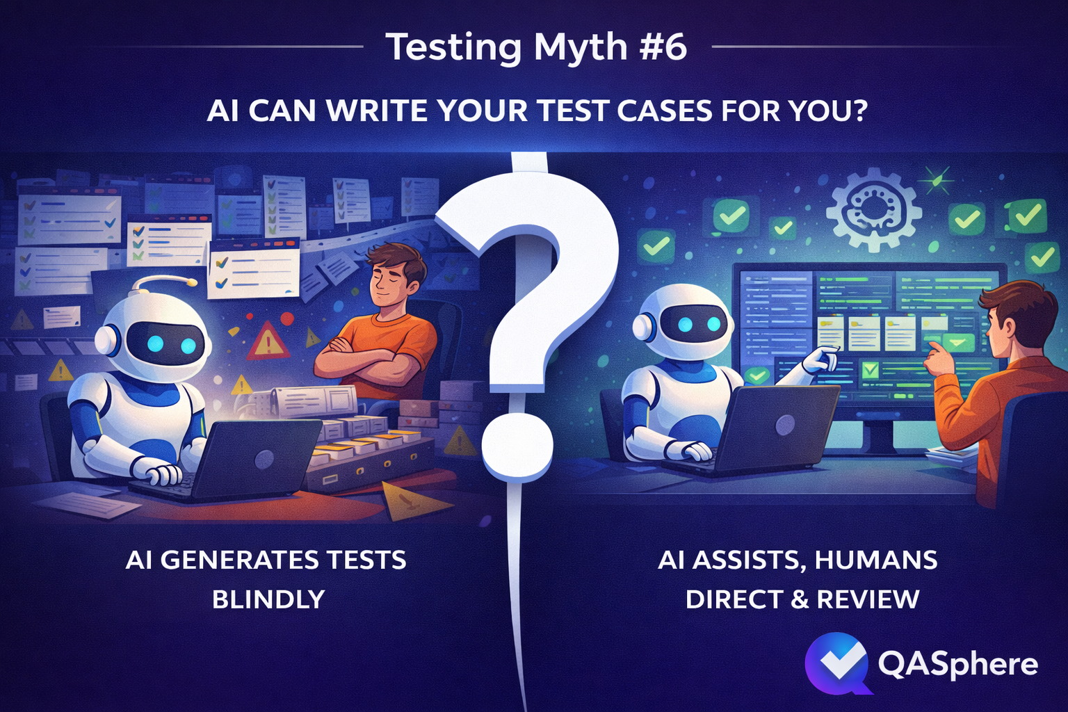 Testing Myths #6: AI Can Write Your Test Cases for You