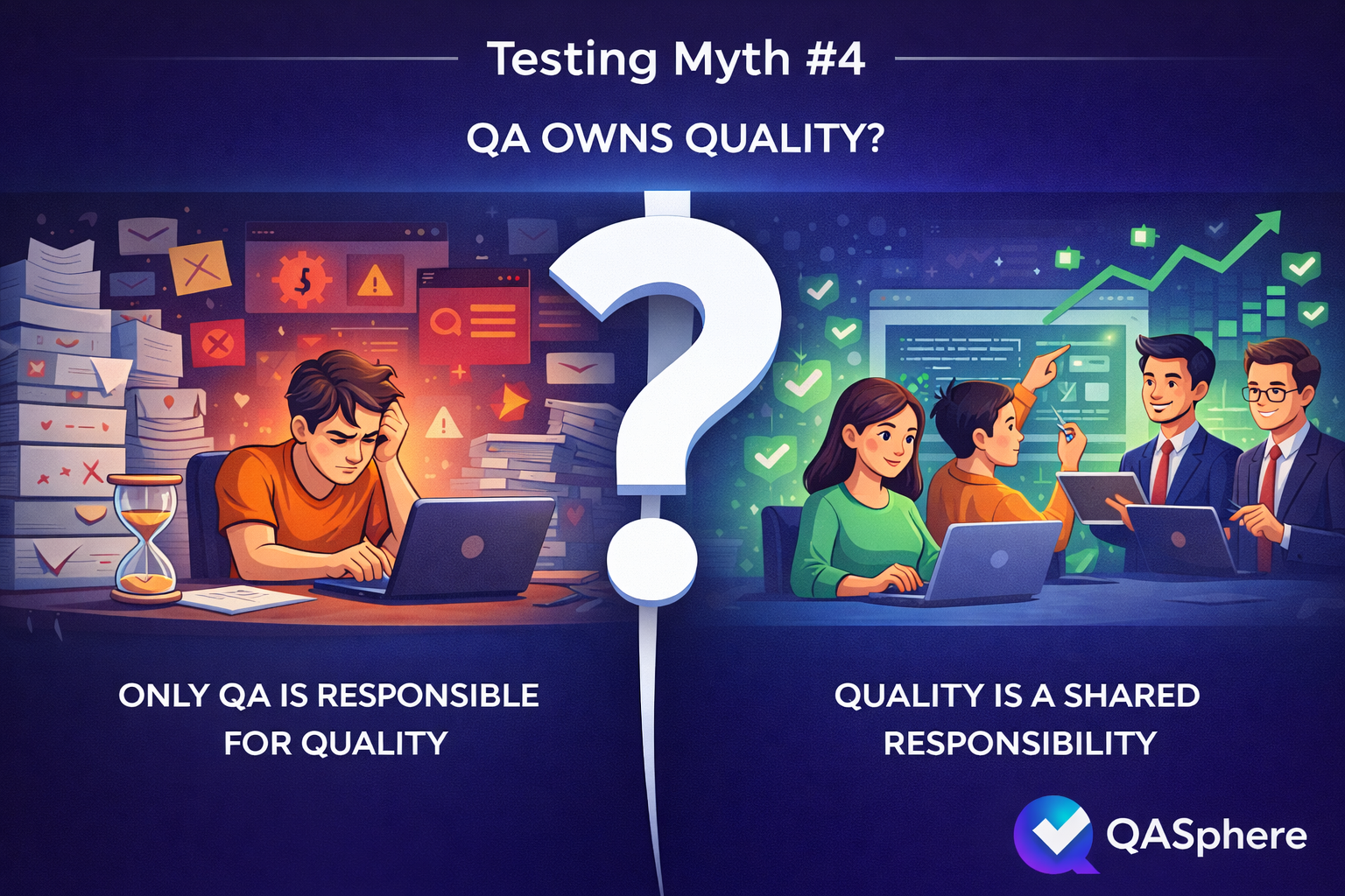 Testing Myths #4: QA Owns Quality
