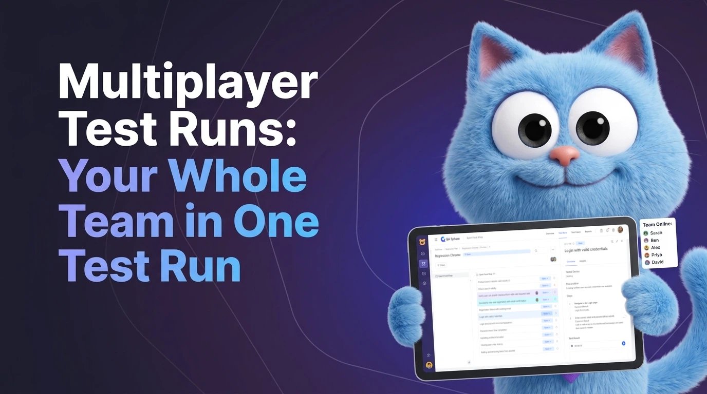 Multiplayer Test Runs: Your Whole Team in One Test Run