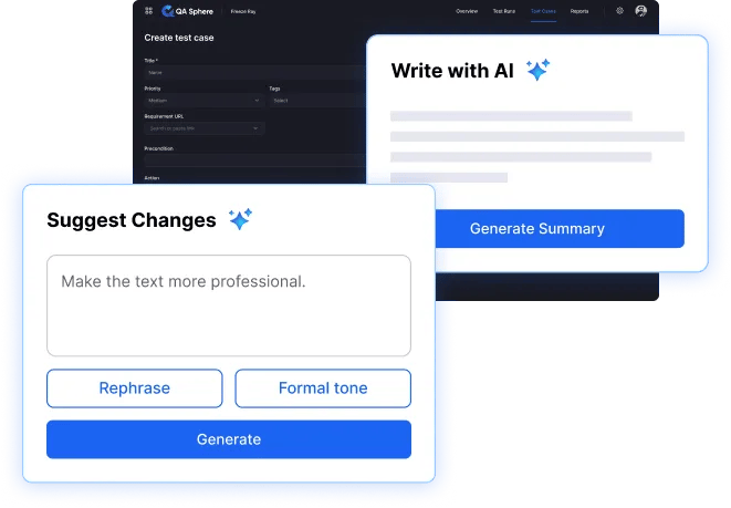 AI-based tools process illustration